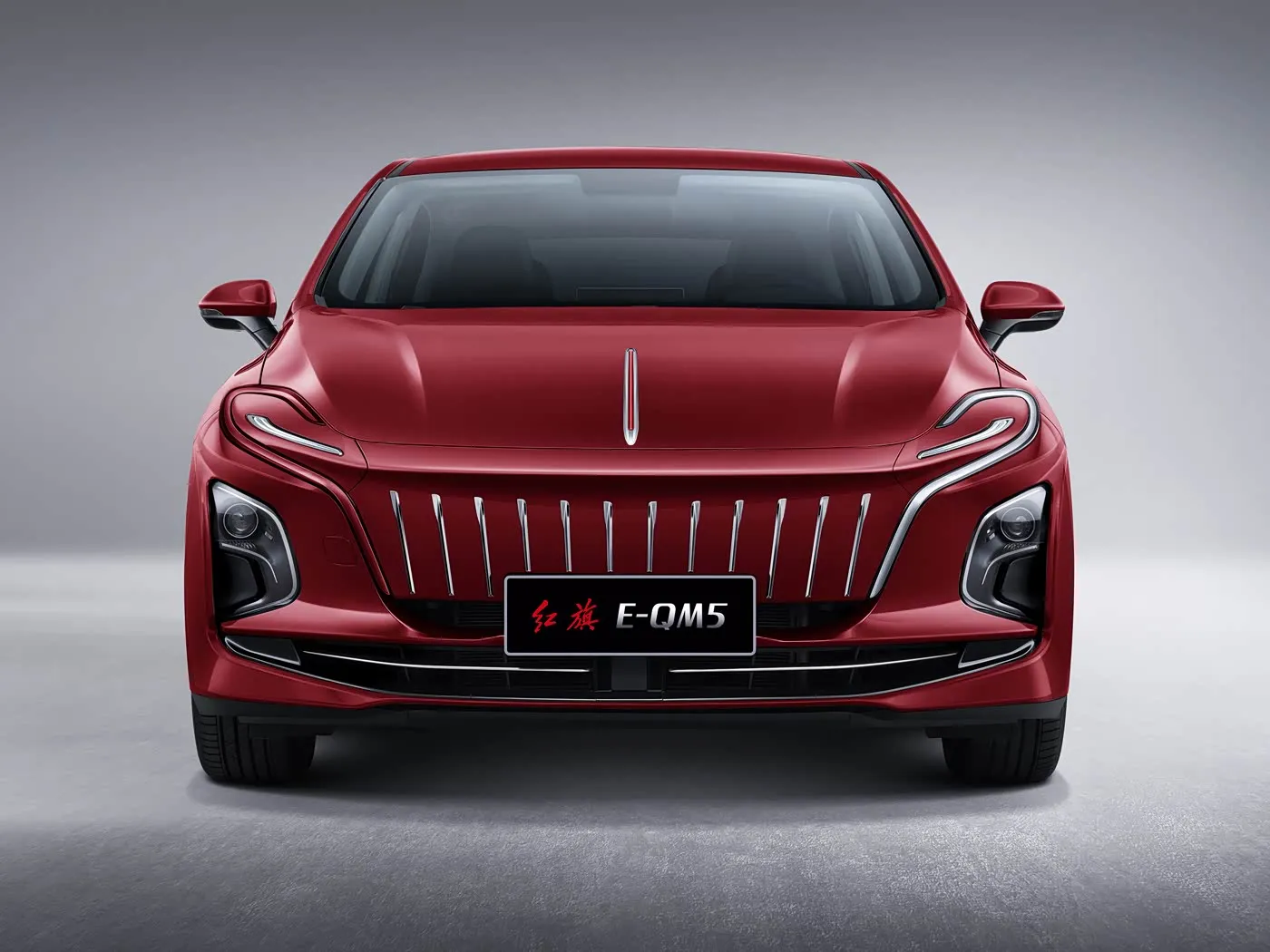 Hongqi E-QM5 Geräumige EV-Limousine mit langem Radstand, reinem Elektrofahrzeug mit großer Reichweite und neuer Energie