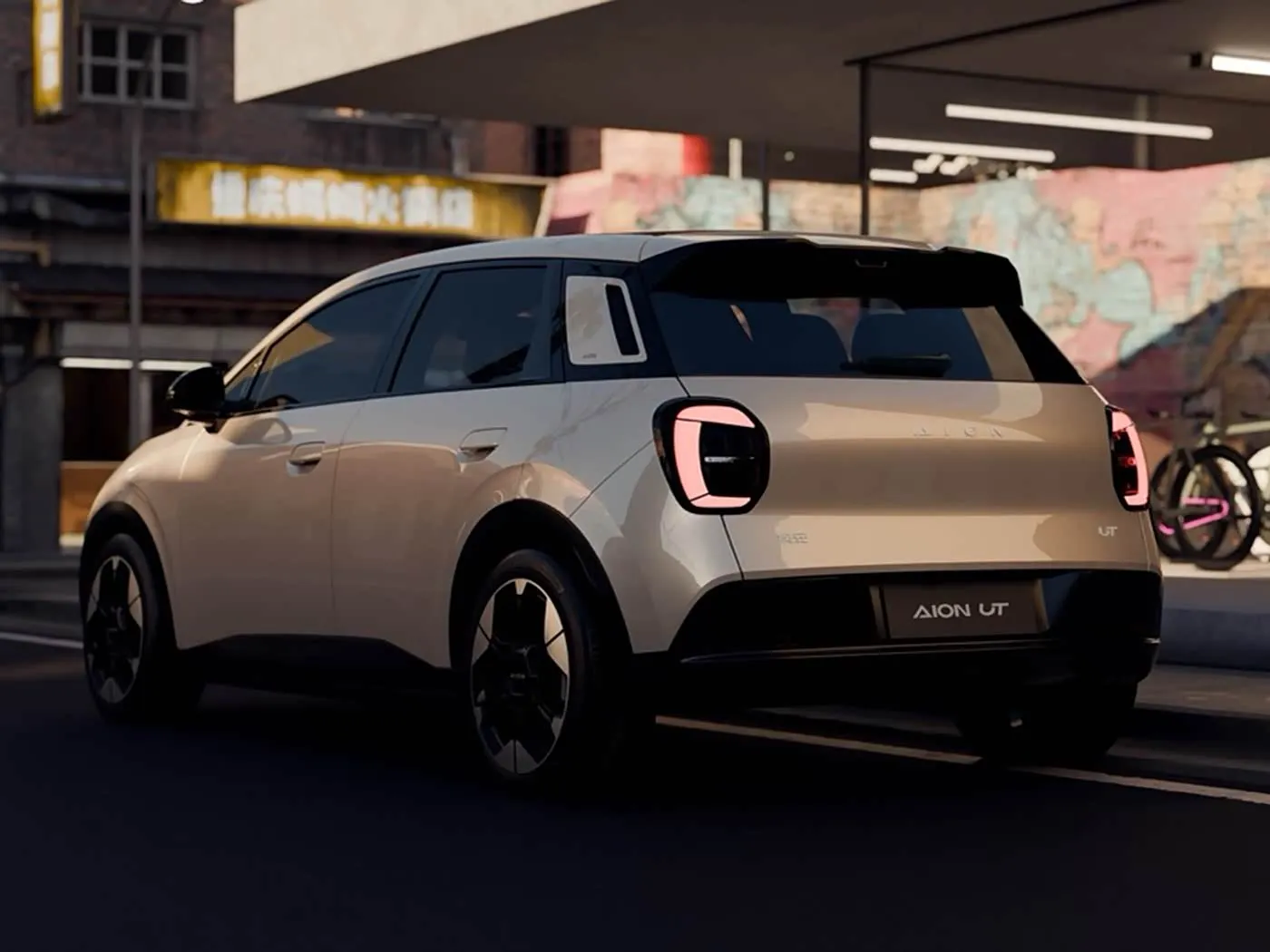 Neuer Energy Pure Electric Mini Hatchback AION UT Heißer Verkauf Lithium-Hybrid-EV von GAC Joint Venture Niedriger Preis