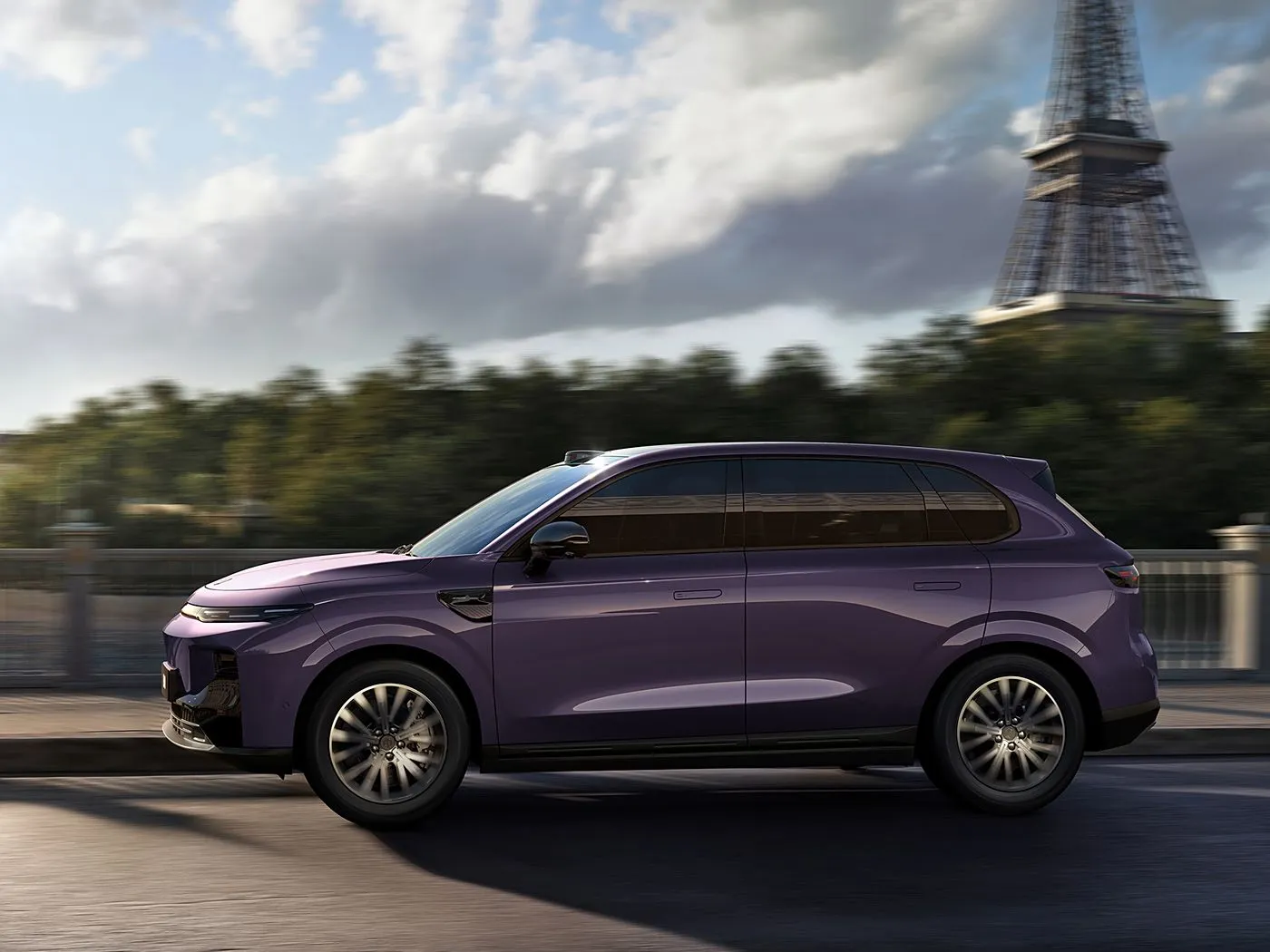 Leapmotor B10 reines Elektro-Kompakt-SUV mit Reichweite von 510-600 km nach CLTC, 14,6-Zoll-2,5K-Bildschirm und Leapmotor Pilot Neuantriebsfahrzeug
