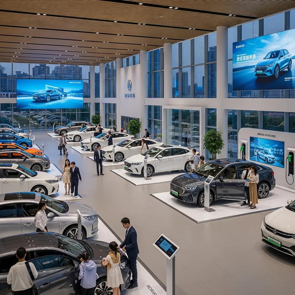 Wachstum des Autogroßhandels auf dem chinesischen Fahrzeugmarkt