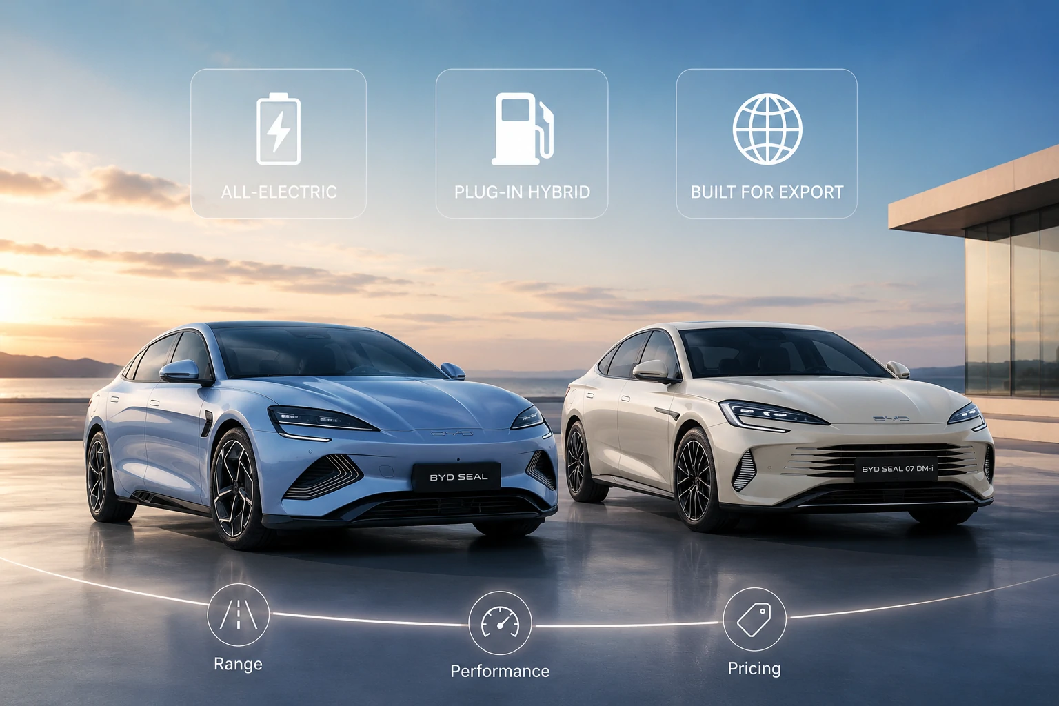 Spezifikationen der BYD Seal-Limousine: Reichweite, Leistung und Preise für Exporteure