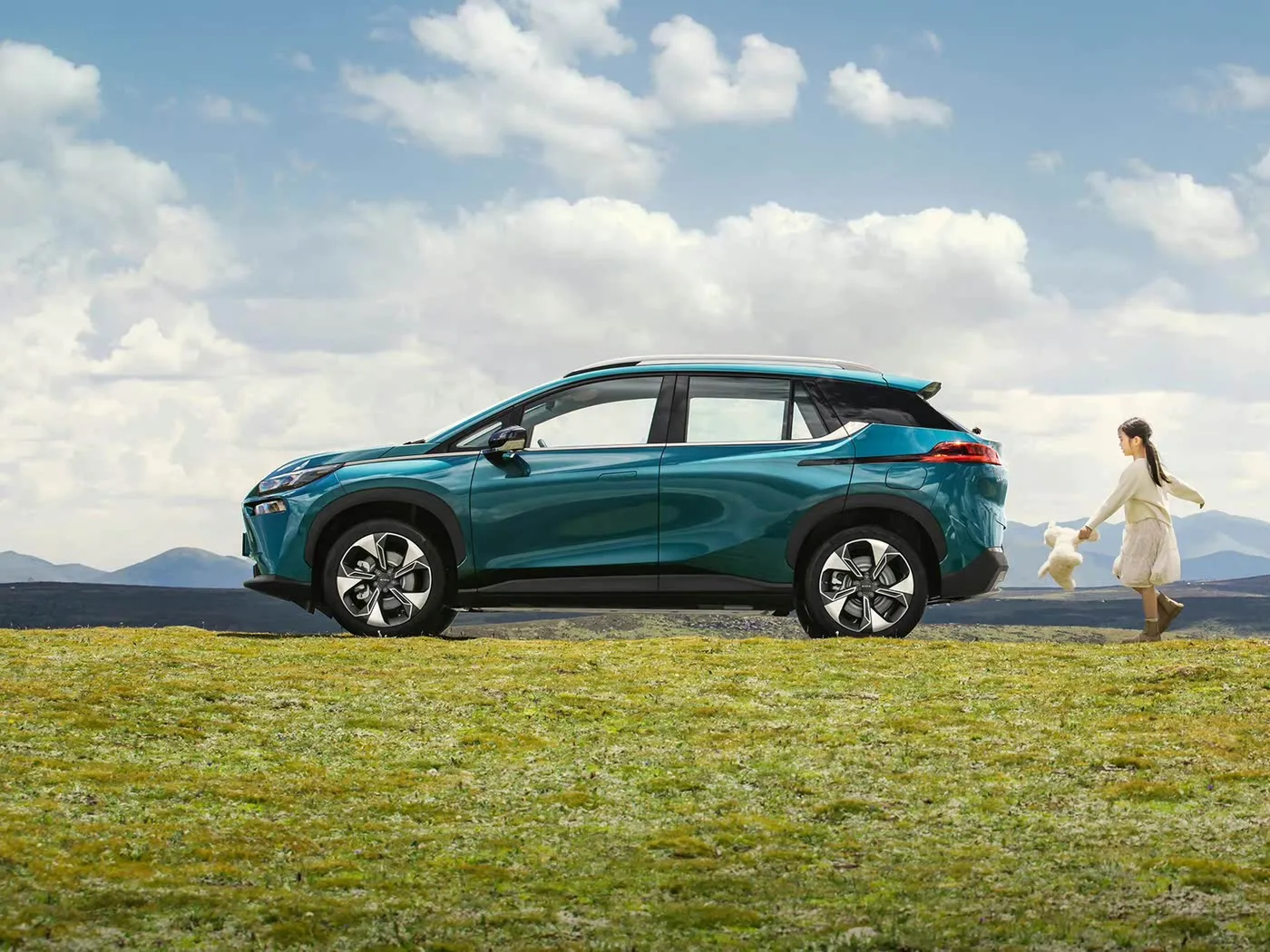 AION V Tyrannosaurus Luxus-Elektro-SUV Ultimatives Linksfahrerlebnis mit erweiterten Funktionen New Energy Vehicle
