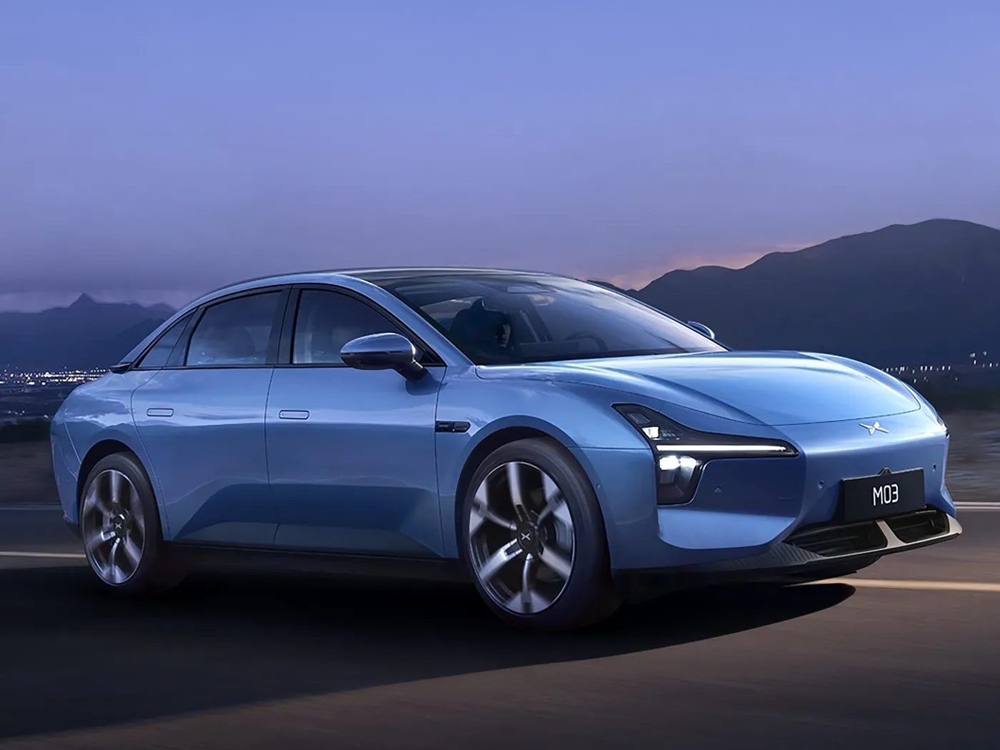 Xiaopeng 2025 Mona M03 Elektrofahrzeug Long-Range 515 km Neues Energiefahrzeug SUV & Kombi EV Lithium-Akku