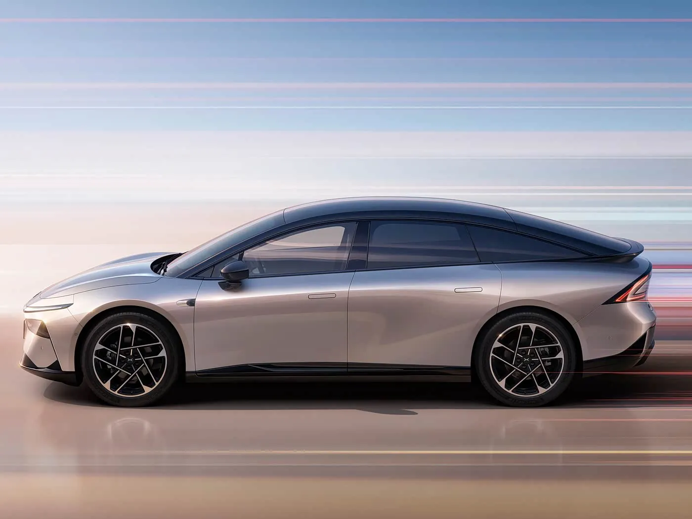 Limited Edition EV XPENG P7+ 5-sitziges rein elektrisches Fließheck, neues Design, Linkslenkung, 685 km Höchstgeschwindigkeit, New Energy Vehicle
