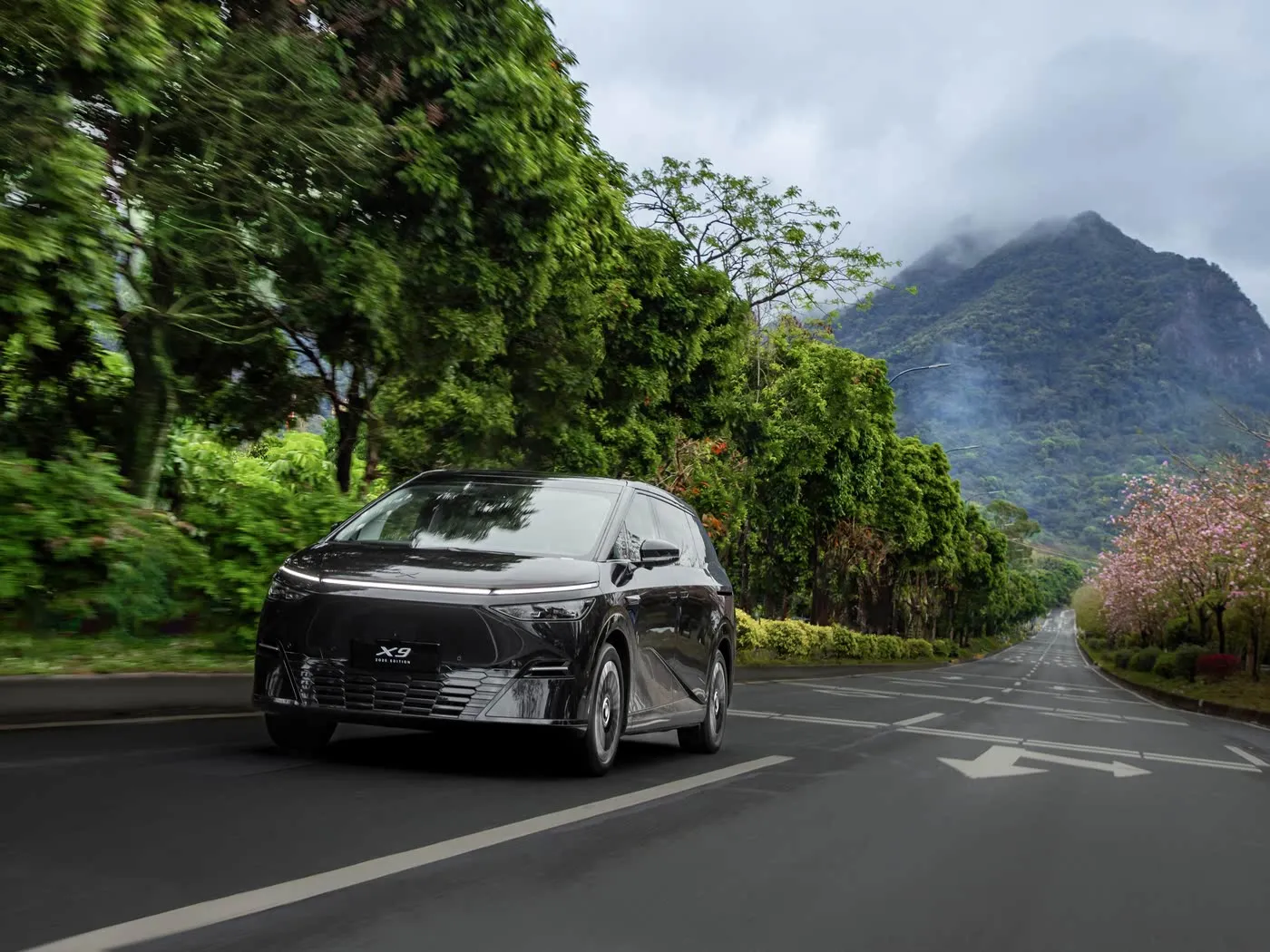 Xpeng X9 Langstrecken-MPV-SUV, rein elektrisch, linksgelenkt, wettbewerbsfähiger Preis, neues Energiefahrzeug