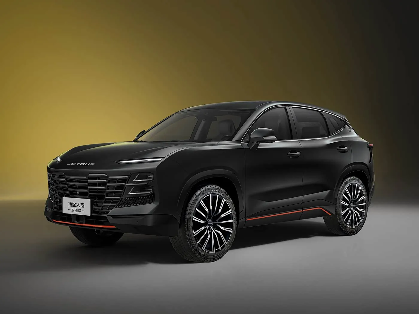 Jetour T2 SUV Hybridversion Euro VI Neuankömmling Light Turbo ACC Automatikgetriebe Leder Linkslenkung