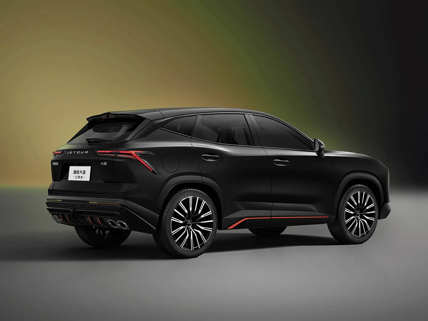 Jetour T2 SUV Hybridversion Euro VI Neuankömmling Light Turbo ACC Automatikgetriebe Leder Linkslenkung
