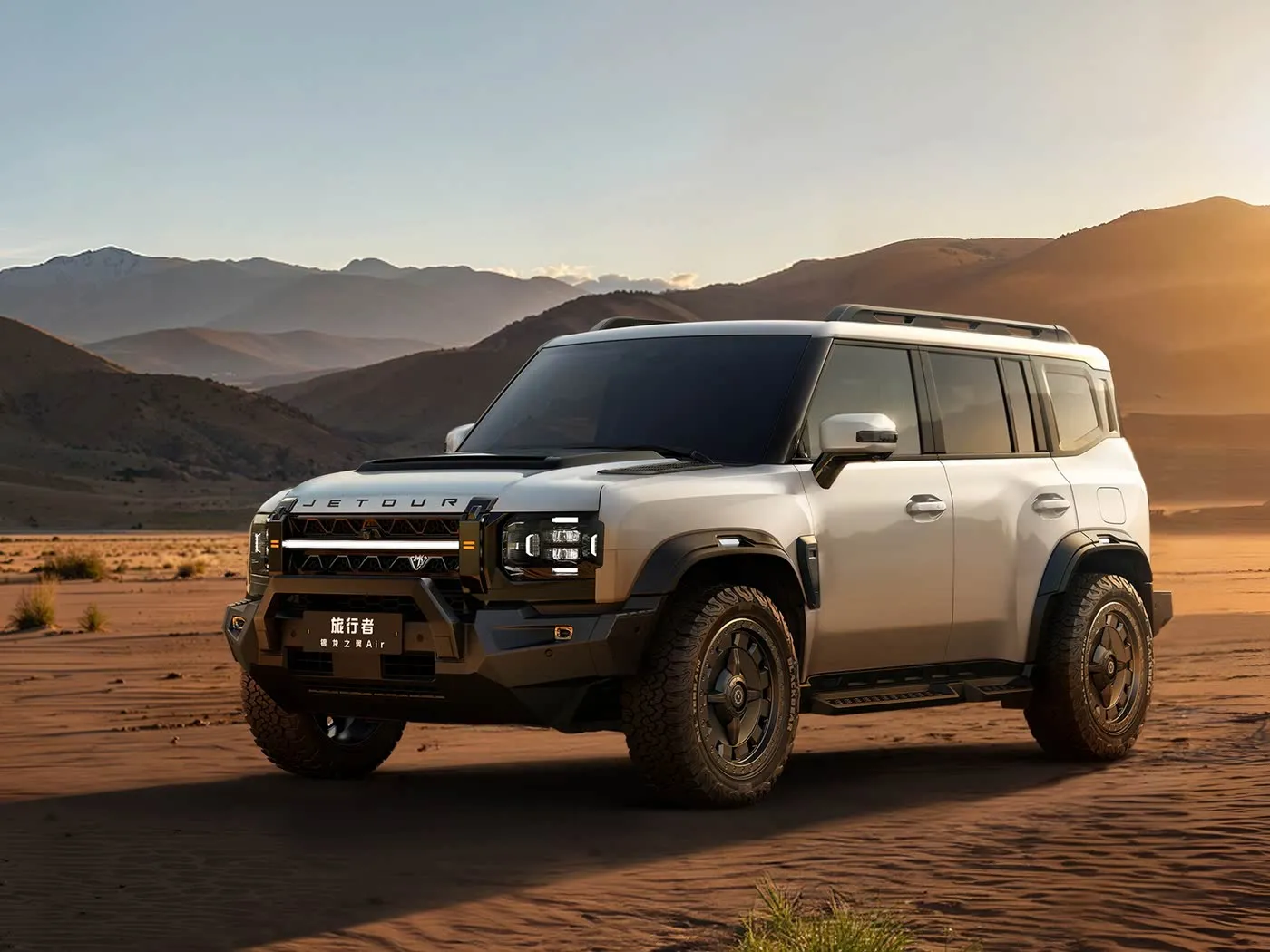 Jetour Traveller Mittelklasse-SUV High-Speed 2.0T Automatik Links Turbo Leder Euro VI Gas Aluminiumlegierung Neu