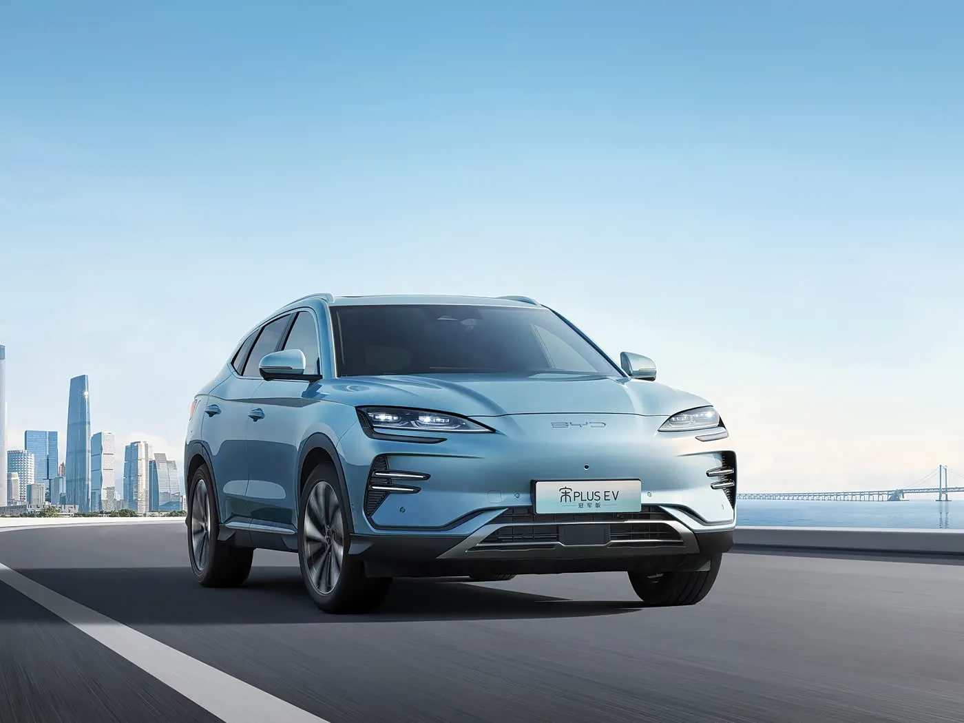 BYD Song Plus SUV Automatischer Allradantrieb mit Rückfahrkamera, Ledersitze, Hybridantrieb, Linkslenkung