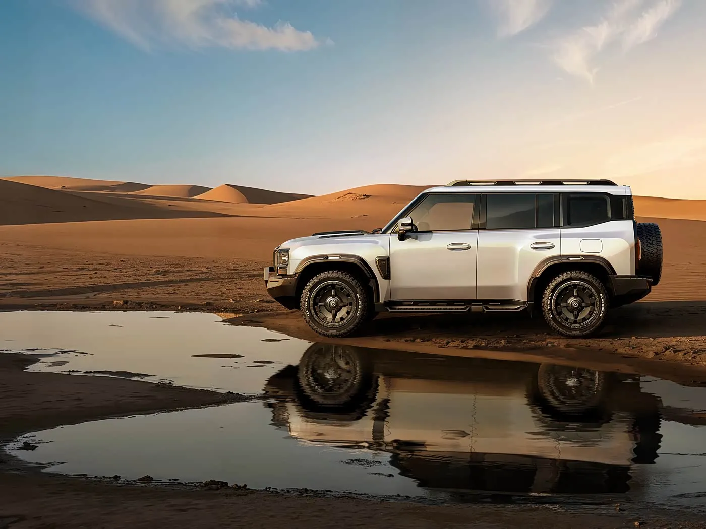 Jetour Traveller Mittelklasse-SUV High-Speed 2.0T Automatik Links Turbo Leder Euro VI Gas Aluminiumlegierung Neu