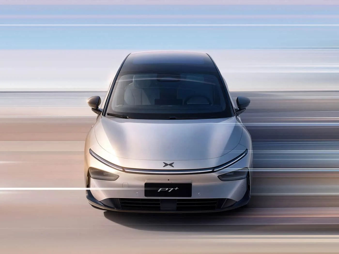 Limited Edition EV XPENG P7+ 5-sitziges rein elektrisches Fließheck, neues Design, Linkslenkung, 685 km Höchstgeschwindigkeit, New Energy Vehicle
