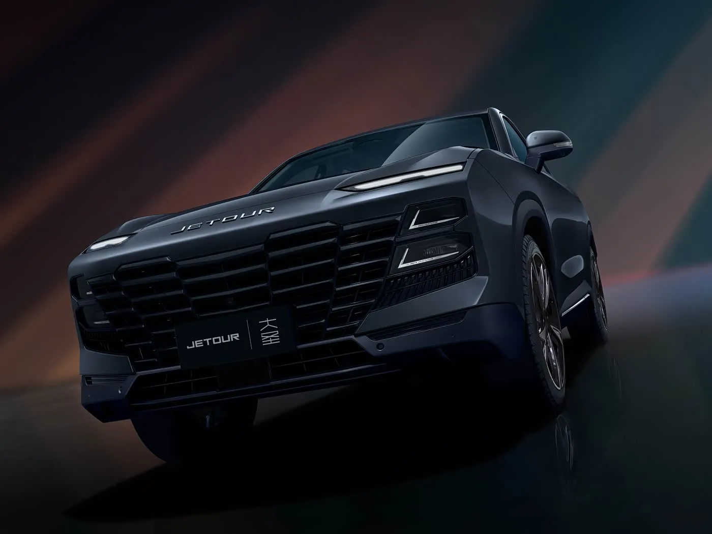 Jetour T2 SUV Hybridversion Euro VI Neuankömmling Light Turbo ACC Automatikgetriebe Leder Linkslenkung