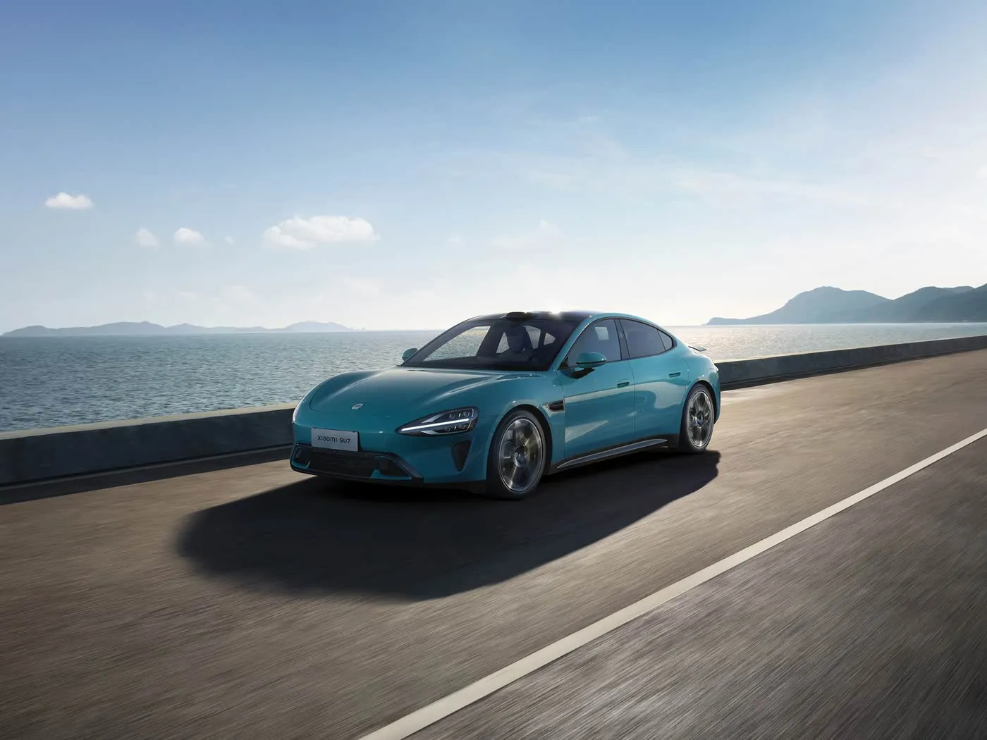 HEIßER VERKAUF XIAOMI SU7 NEUES ENERGIEFAHRZEUG EV-Limousine mit langer Reichweite, Radstand, 5 Sitze, Zollbildschirm