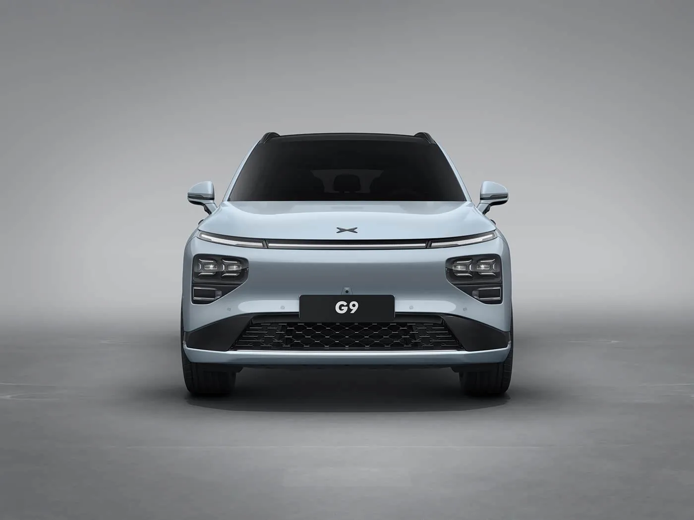 Xpeng G9 Luxuriöses 4-türiges 5-Sitzer-SUV-Elektrofahrzeug, New Energy MPV-Fließheck mit 4WD-Antriebsmodus, PHEV-Leistung und EV-Motor links
