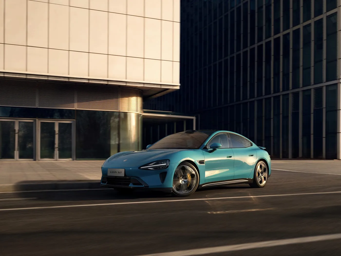 HEIßER VERKAUF XIAOMI SU7 NEUES ENERGIEFAHRZEUG EV-Limousine mit langer Reichweite, Radstand, 5 Sitze, Zollbildschirm