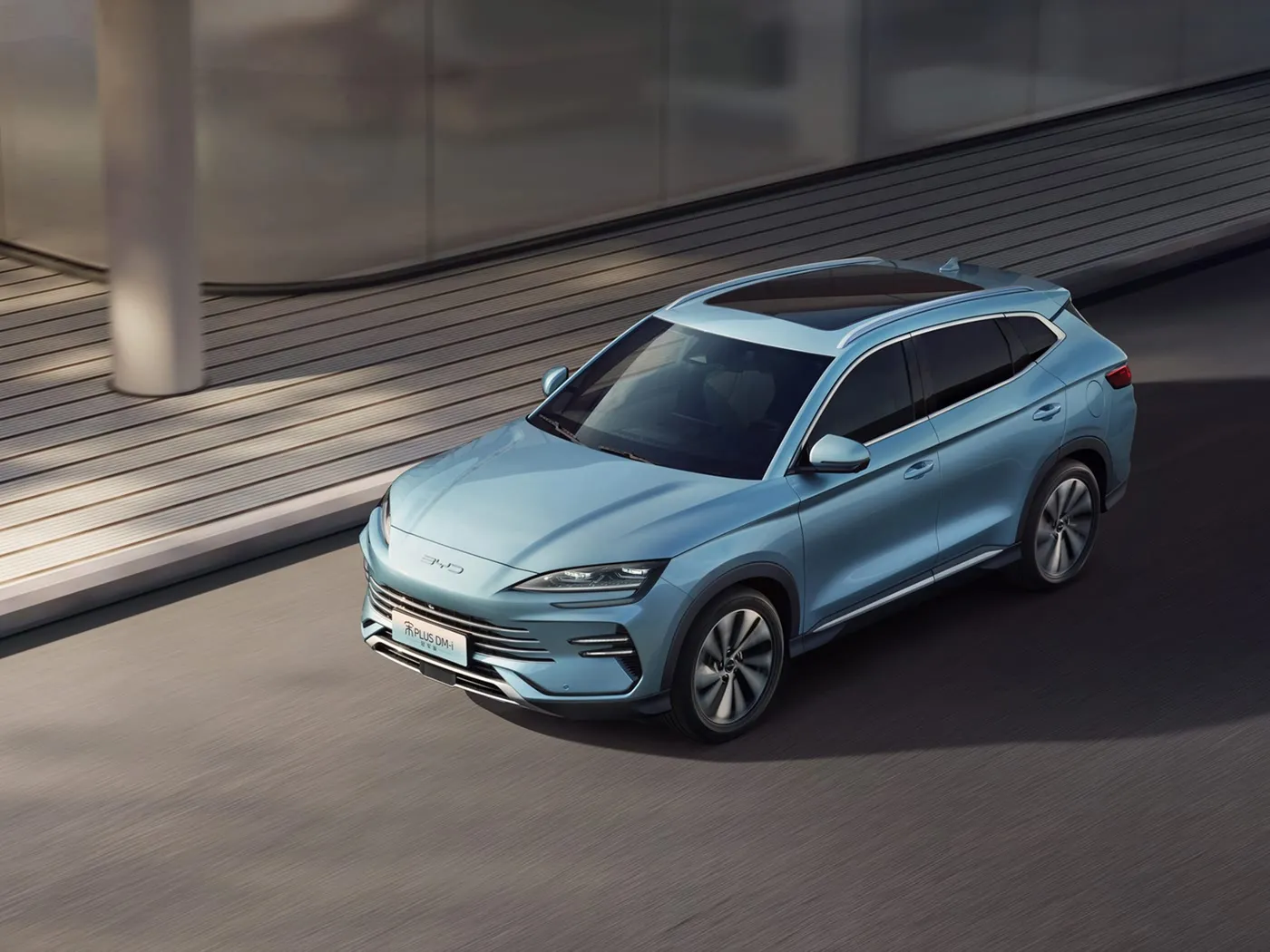 BYD Song Plus SUV Automatischer Allradantrieb mit Rückfahrkamera, Ledersitze, Hybridantrieb, Linkslenkung