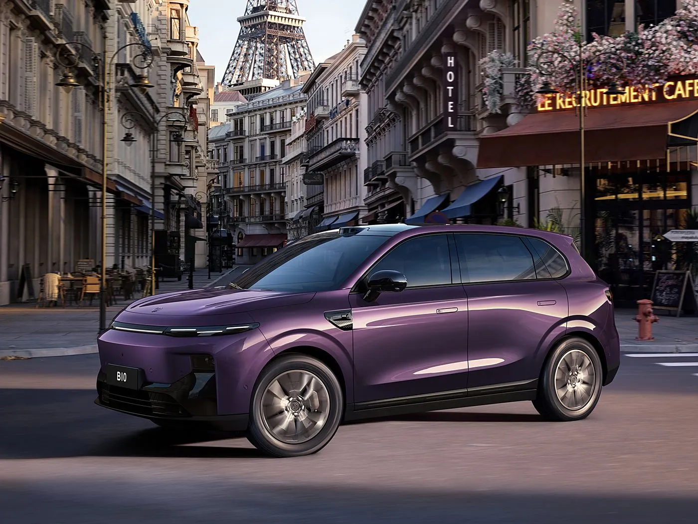 Leapmotor B10 reines Elektro-Kompakt-SUV mit Reichweite von 510-600 km nach CLTC, 14,6-Zoll-2,5K-Bildschirm und Leapmotor Pilot Neuantriebsfahrzeug